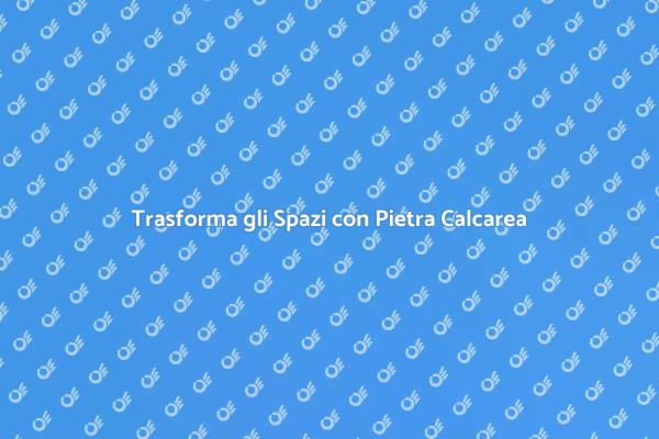 Eleganza dei Pavimenti in Pietra Calcarea
