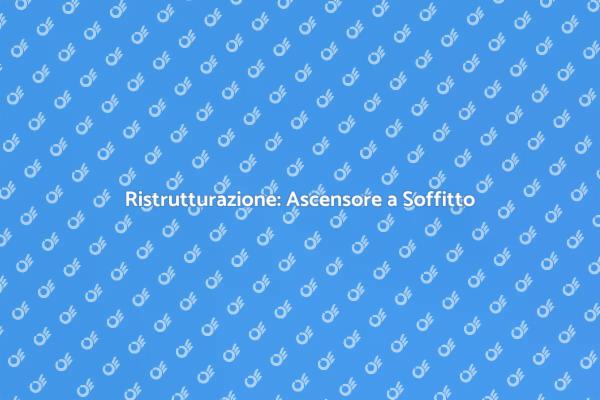 Ascensore a Soffitto: Eleganza e Funzionalità