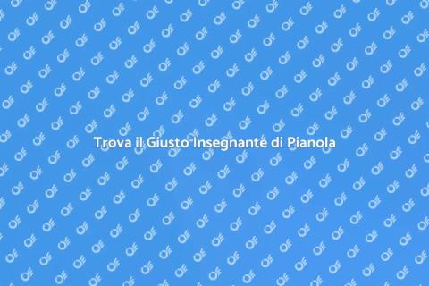 Assumere un Insegnante di Pianola