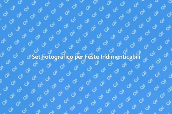 Momenti Speciali con Set Fotografico