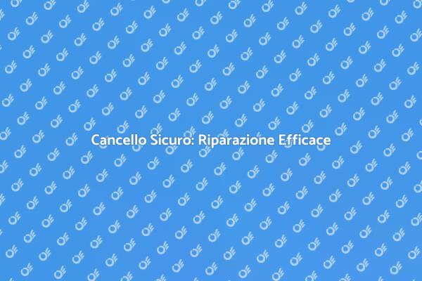 Sicurezza e Stile: Ripara il Tuo Cancello