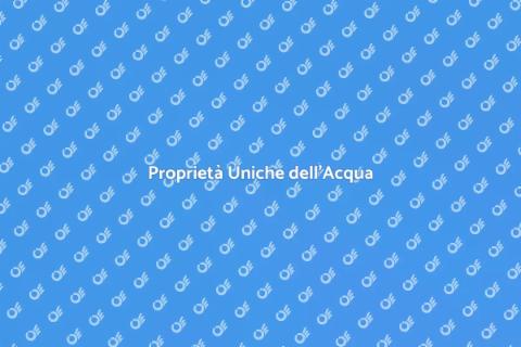 Caratteristiche dell'Acqua Essenziale