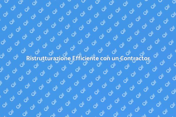La Guida alla Ristrutturazione Semplice