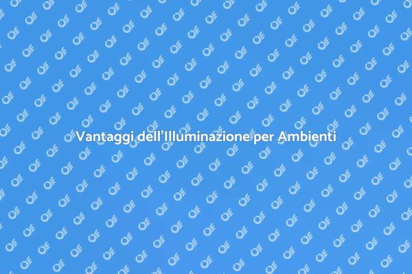 Servizi di Illuminazione per Ogni Spazio