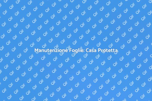 Mantieni il Tuo Giardino con Cura