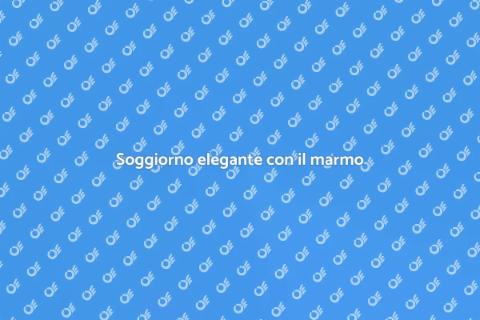 Rinnova il soggiorno con il marmo