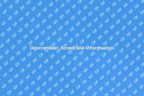 Descrambler: Innovazione e Praticità