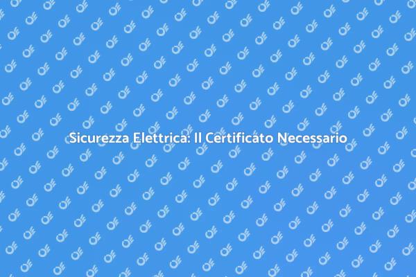 Perché Serve un Certificato di Sicurezza?