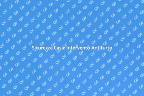 Pronto Intervento Antifurto Efficace