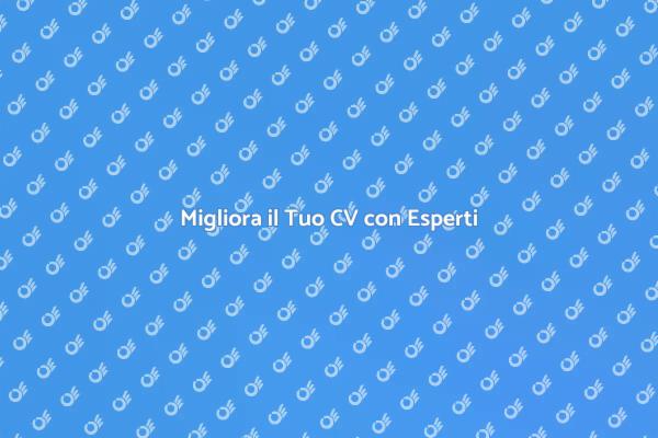 La Tua Chiave per un CV di Successo