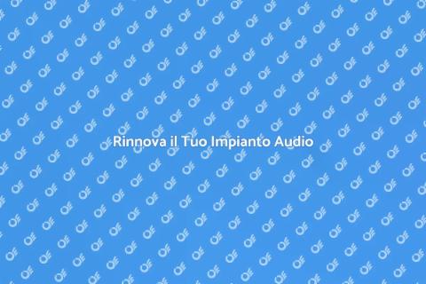 Aggiorna l'Impianto Sonoro per Casa