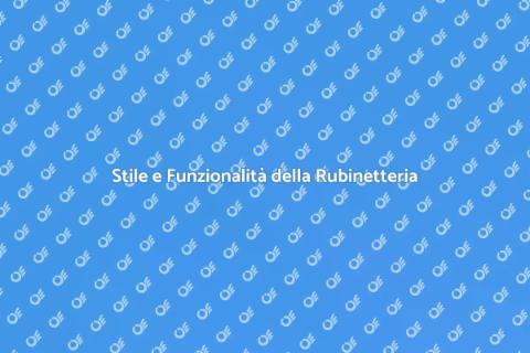 Rubinetteria a Muro per il Bagno