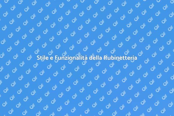 Guida alla Rubinetteria a Muro
