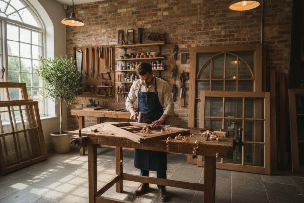 Costruire finestra in legno