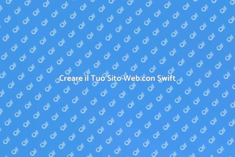 Sviluppare Sito Web in Swift