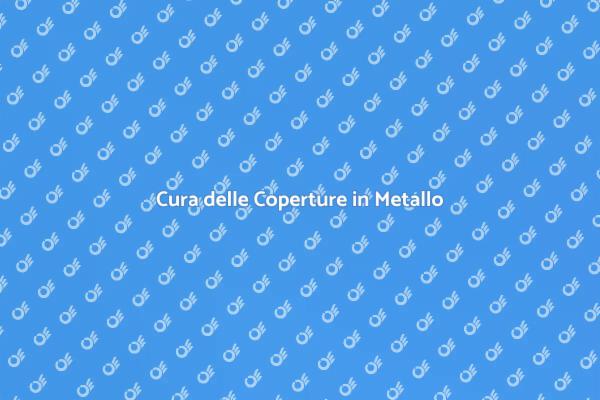 Manutenzione Efficace per Coperture