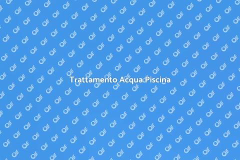Prodotti Chimici per Piscine