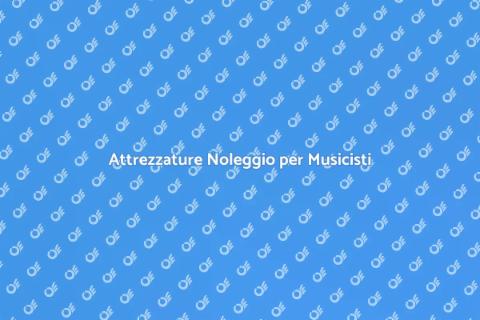 Noleggiare Attrezzature per Gruppi Musicali