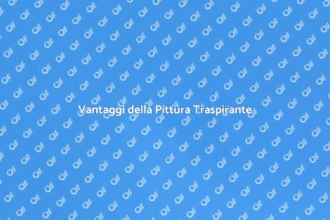 Pittura Traspirante per Muri Esterni