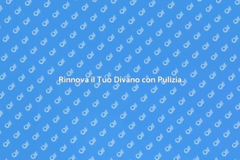 Pulizia Professionale del Divano
