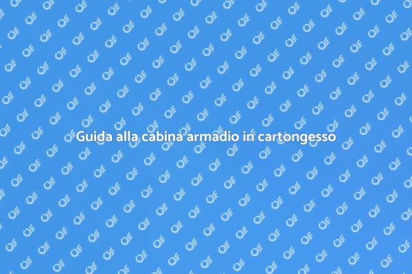 Cabina armadio: stile e funzionalità