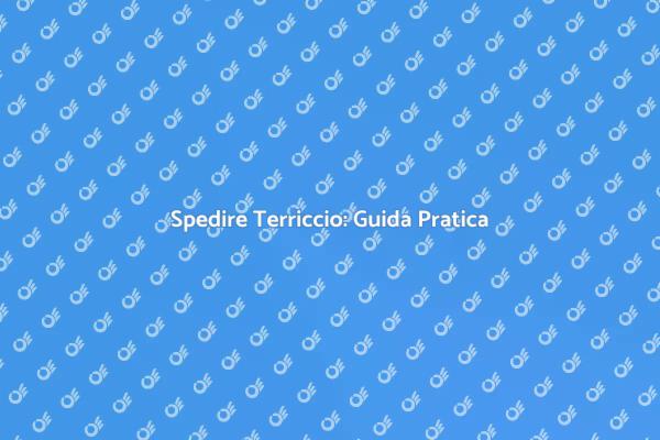 Terriccio di Qualità: Spedizione Facile