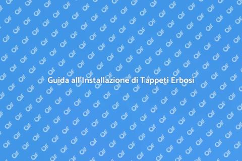 Installare Tappeti Erbosi Naturali