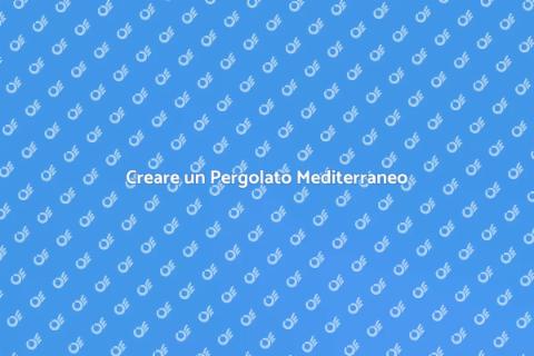 Pergolato in Stile Mediterraneo