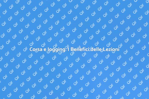 Riscopri il Benessere con la Corsa