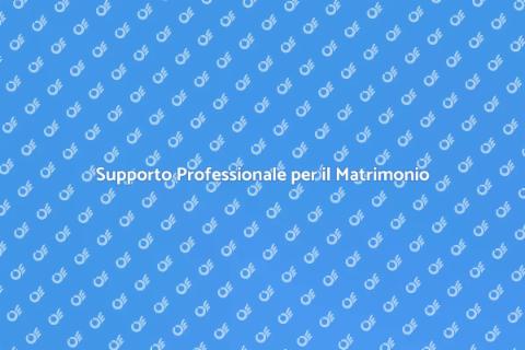 Assistenza Attività Pre Matrimoniali