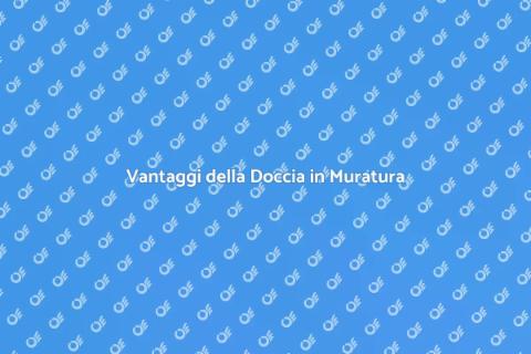 Doccia in Muratura: Eleganza e Funzionalità