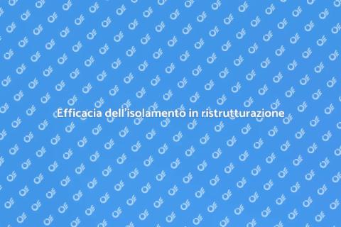Isolare casa da ristrutturare