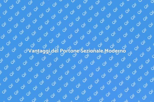 Portoni Sezionali: Stile e Sicurezza