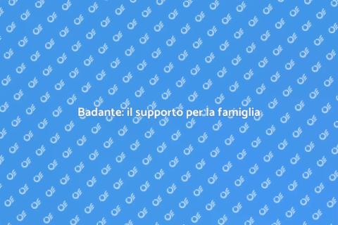 Badante: gestire casa e cuore