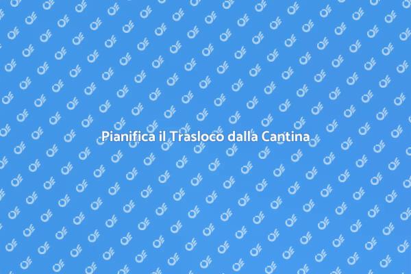 Trasloco Facile dalla Cantina