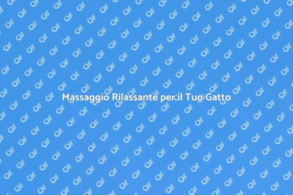 Rilassamento per Gatti: Scopri i Vantaggi