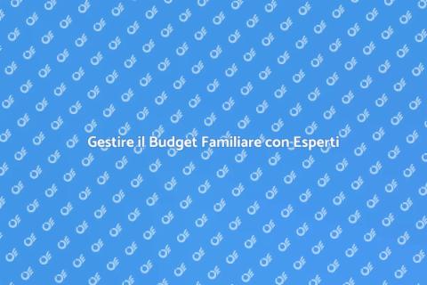 Consulenza per il Budget Familiare