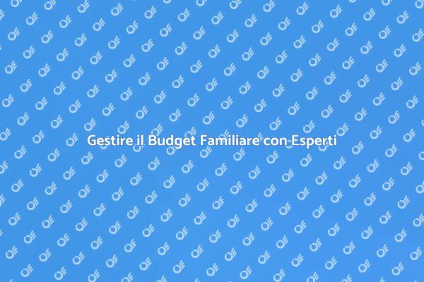Pianifica il Tuo Budget Familiare