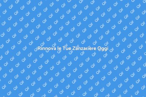 Riparazione Zanzariere di Qualità