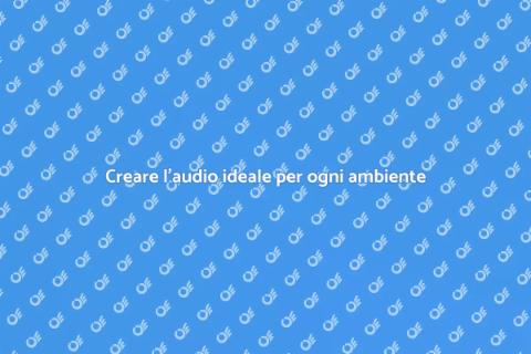 Installazione sistema audio perfetto
