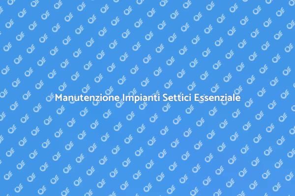 Servizio Settico: Fondamentale per la Casa