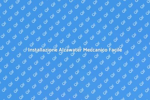Installare Alzawater Meccanico in Bagno