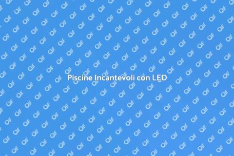 Illuminazione LED per Piscine