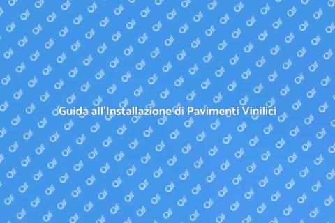 Installare Pavimento Vinilico Adesivo