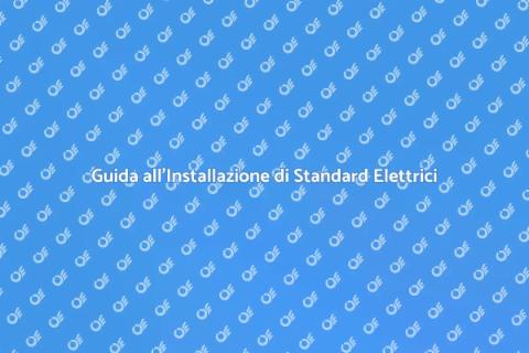 Installare Standard di Alimentazione