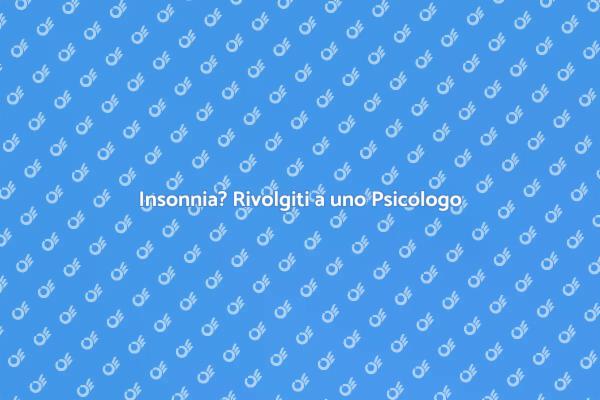 Sconfiggi l'Insonnia con un Esperto