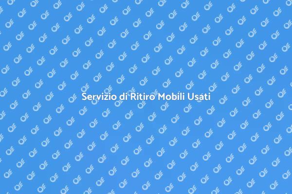 Ritiro Mobili Usati: Scopri di Più