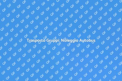 Noleggiare un Autobus con Conducente