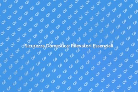 Rilevatore di Fumo e Monossido: Sicurezza