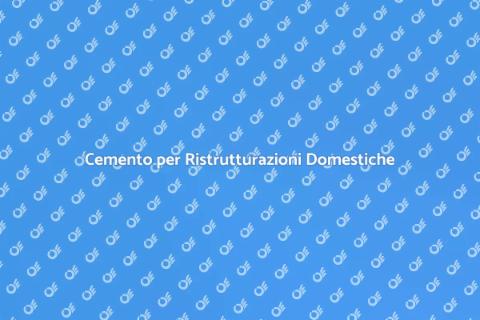 Lavori in Cemento per Ristrutturazioni
